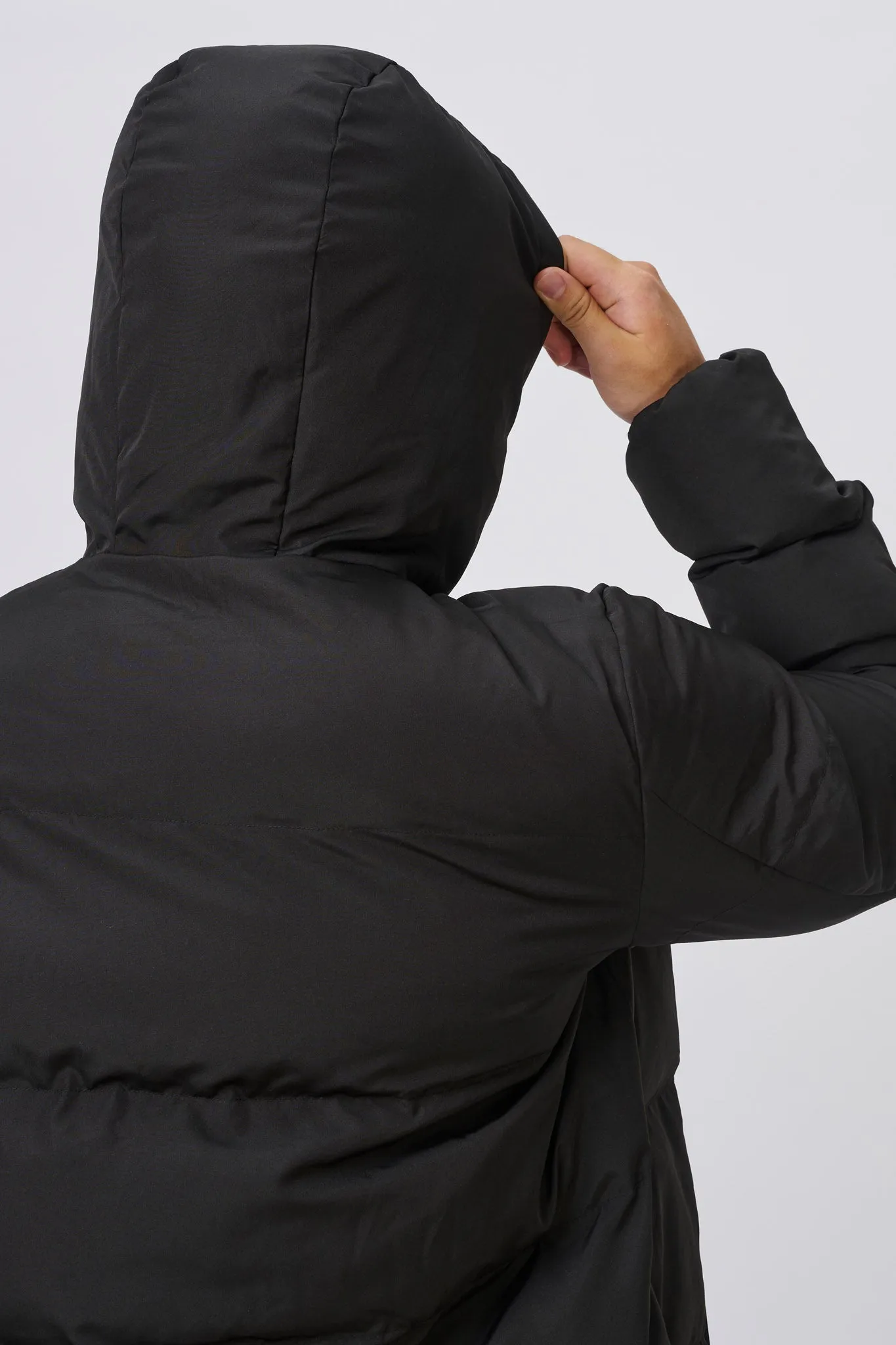 INS PUFFER JACKET BLK-M-W25