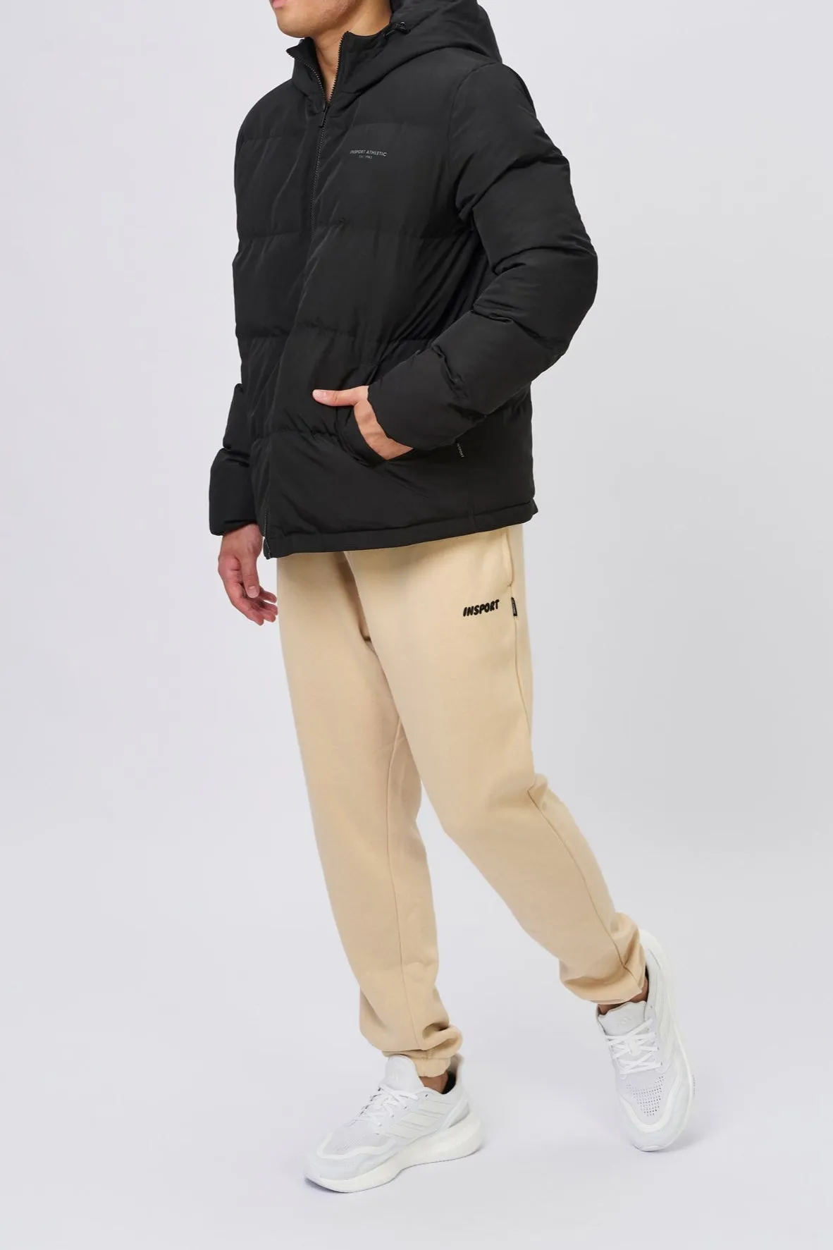 INS PUFFER JACKET BLK-M-W25