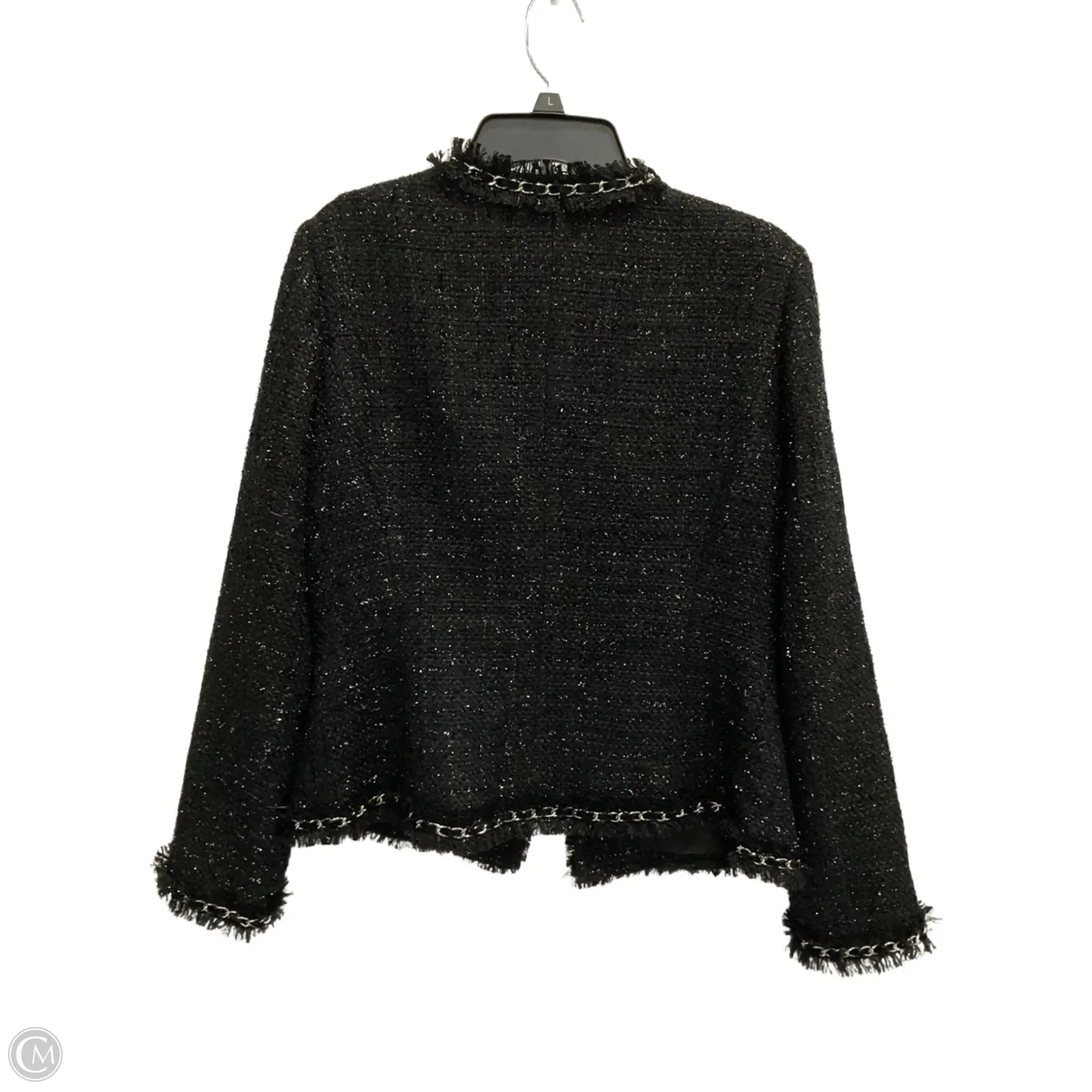 Jacket Faux Fur & Sherpa By Boston Proper In Black, Size: Xl