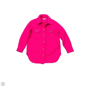 Jacket Fleece By Evereve In Pink, Size: S