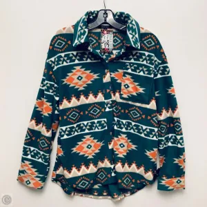 Jacket Fleece By Love Tree In Green, Size: S