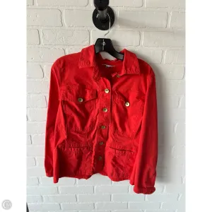 Jacket Other By Cabi In Orange, Size: M