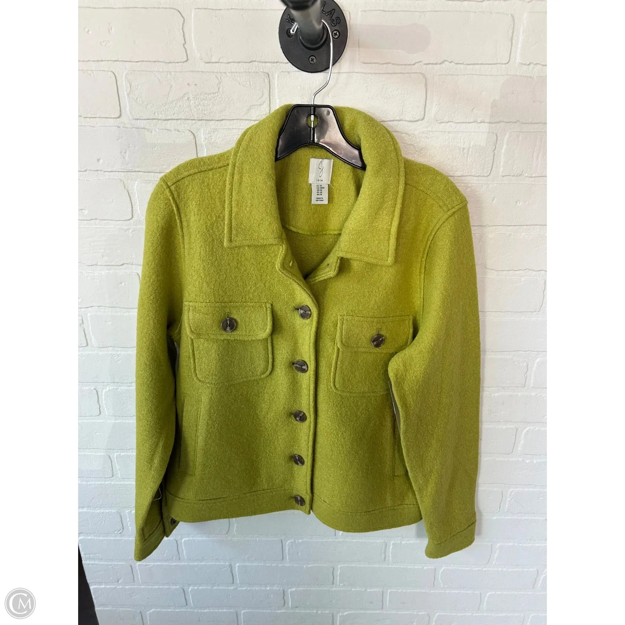 Jacket Other By Joie In Green, Size: M
