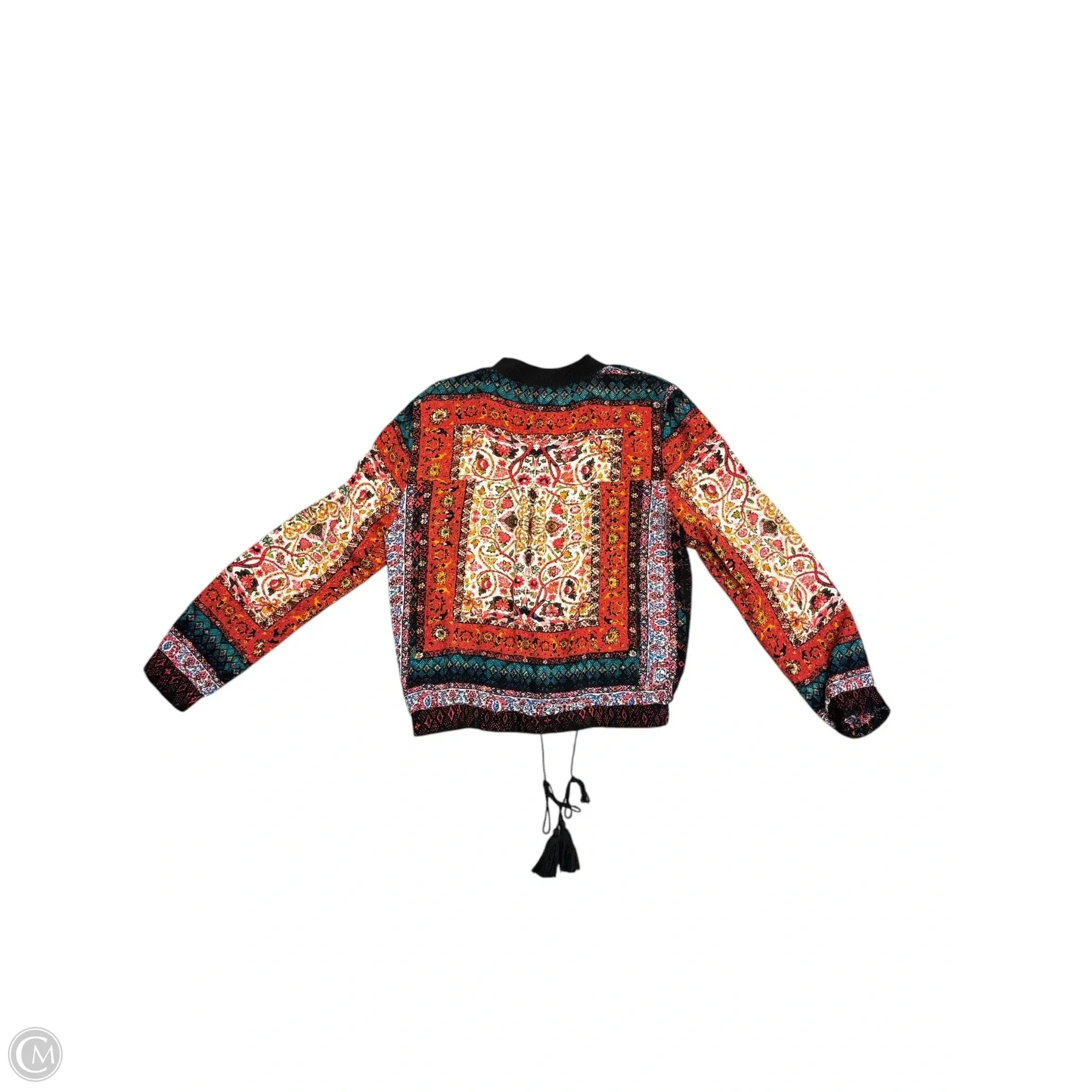 Jacket Other By Sans Souci In Paisley Print, Size: S