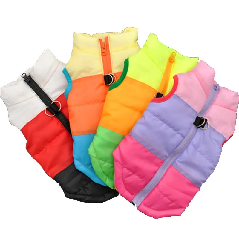 Jacket Padded Clothes Puppy Outfit Vest