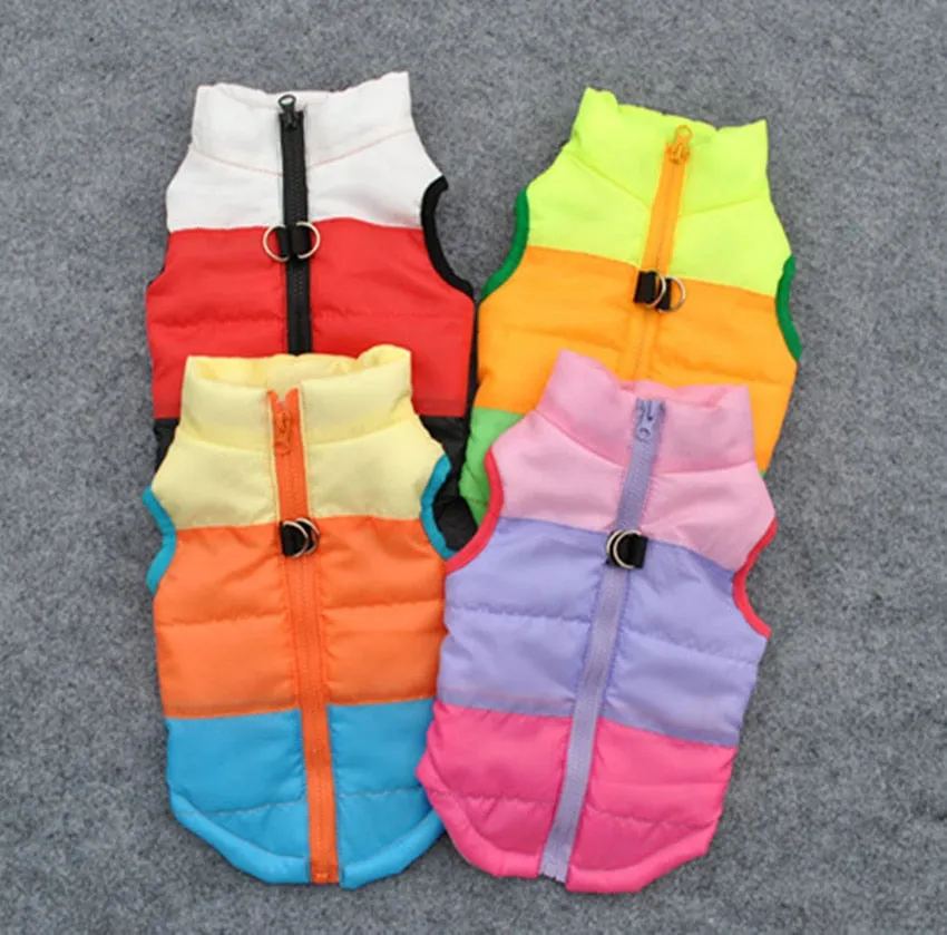 Jacket Padded Clothes Puppy Outfit Vest