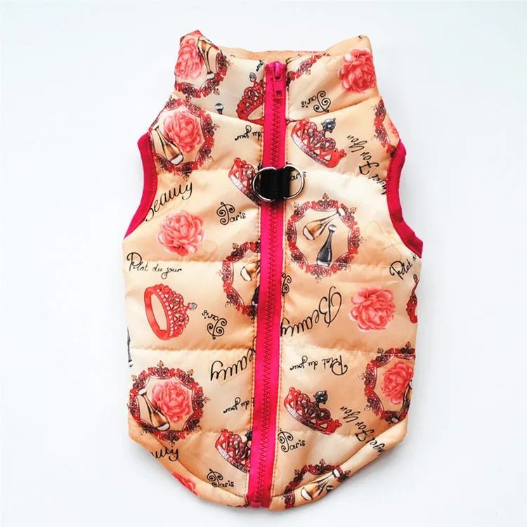 Jacket Padded Clothes Puppy Outfit Vest
