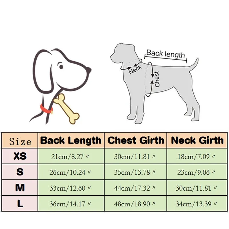 Jacket Padded Clothes Puppy Outfit Vest