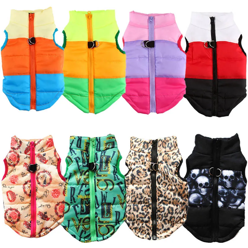Jacket Padded Clothes Puppy Outfit Vest