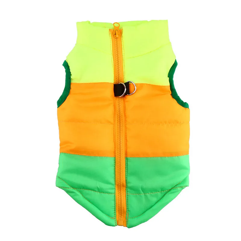 Jacket Padded Clothes Puppy Outfit Vest