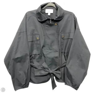 Jacket Shirt By Mare Mare In Grey, Size: M