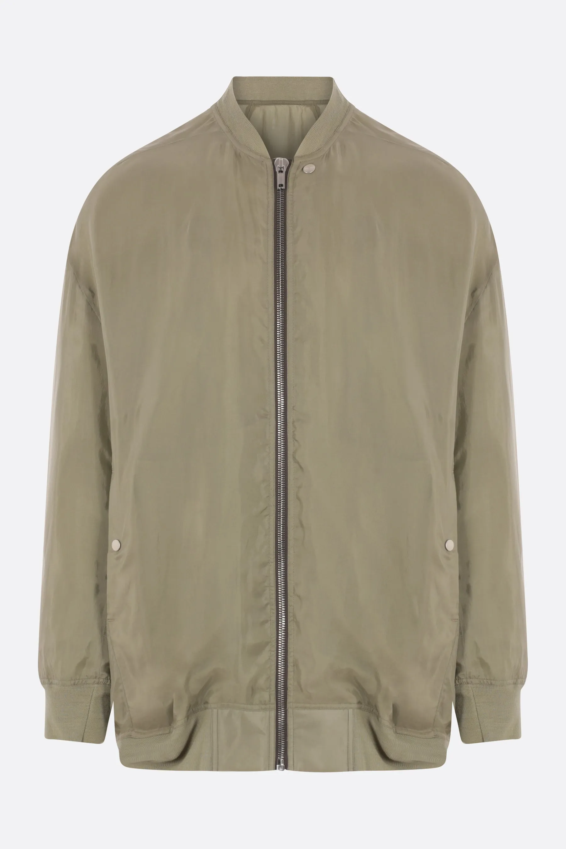 Jumbo Flight oversize bomber jacket in cupro