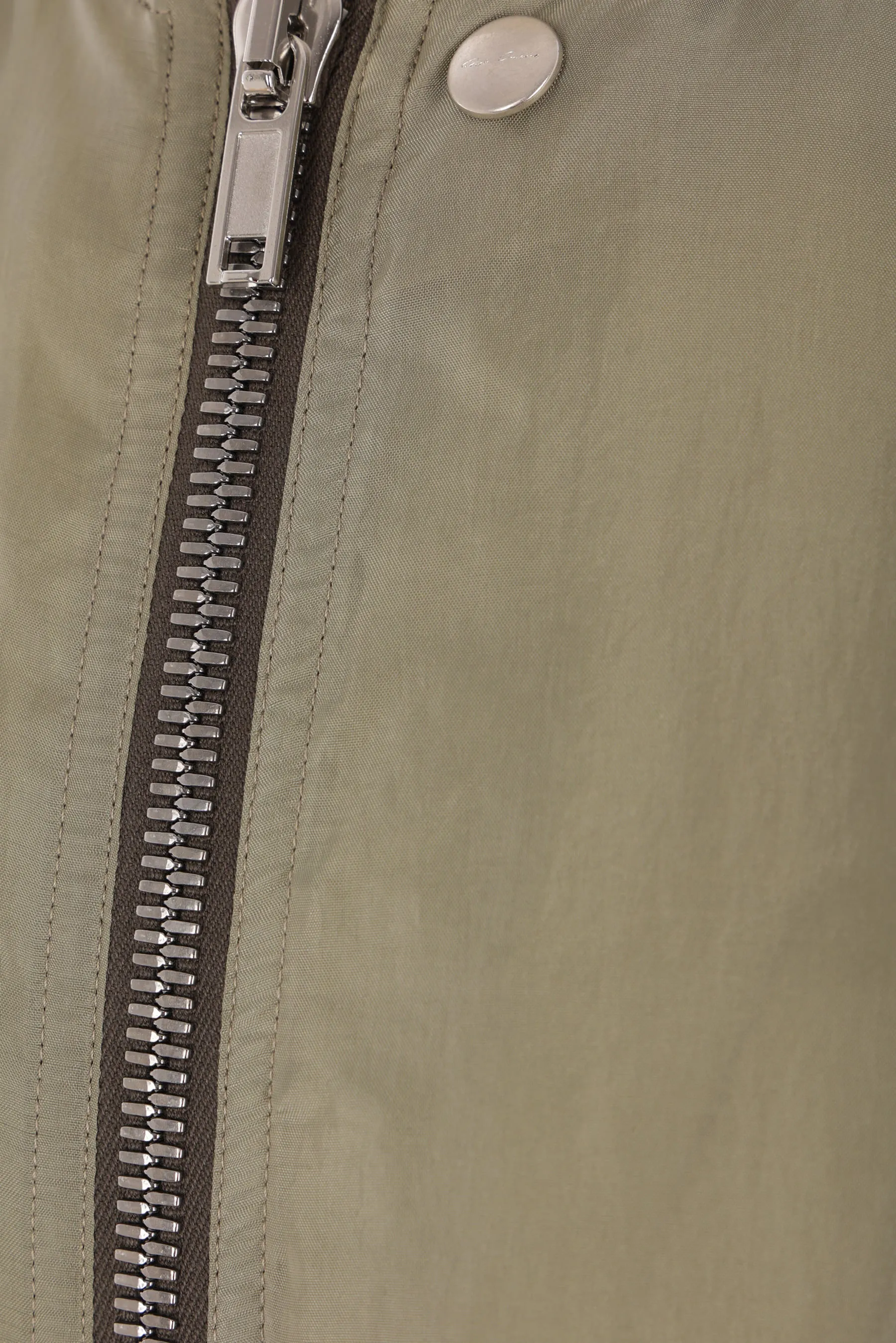Jumbo Flight oversize bomber jacket in cupro
