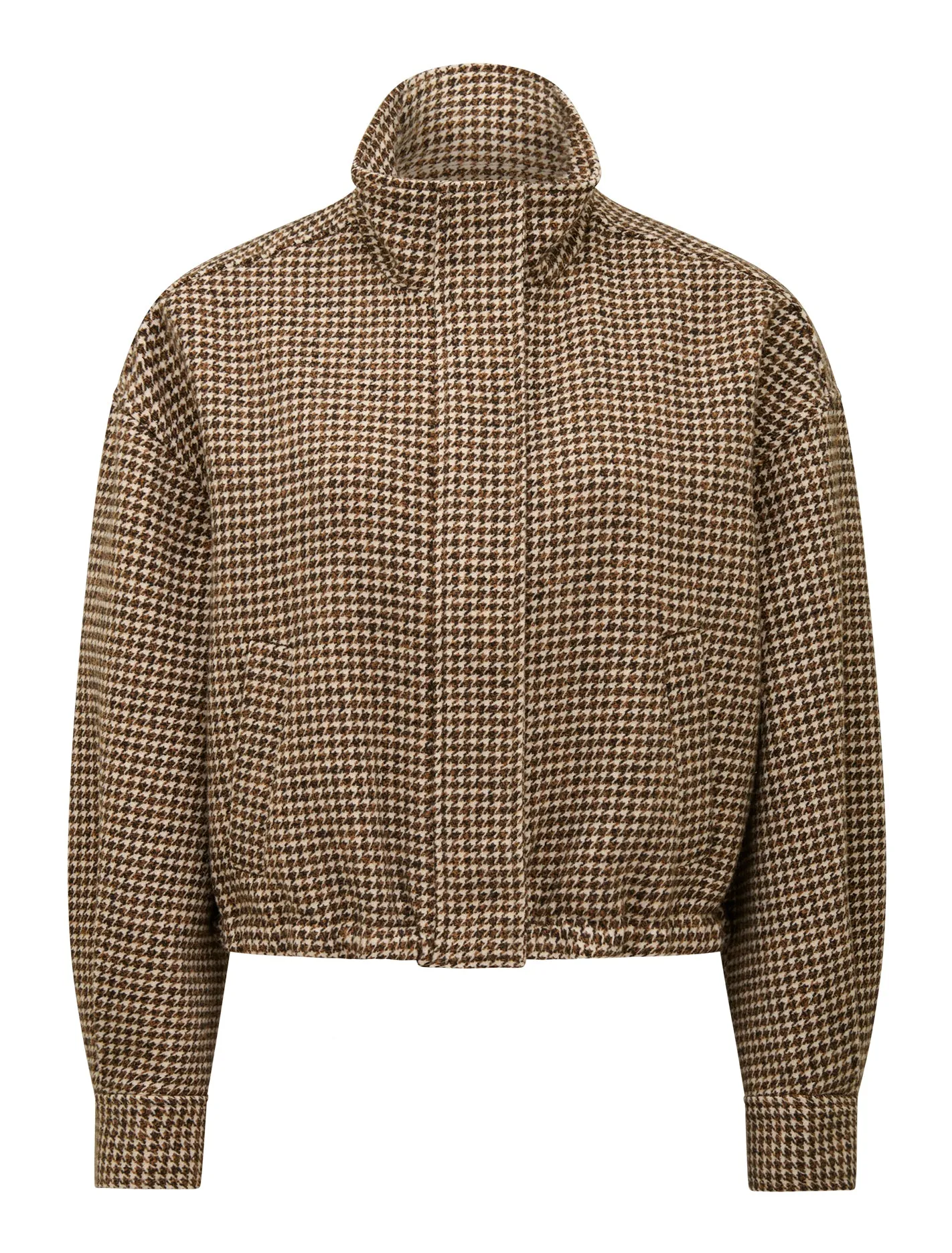 Kaia Check Crop Jacket