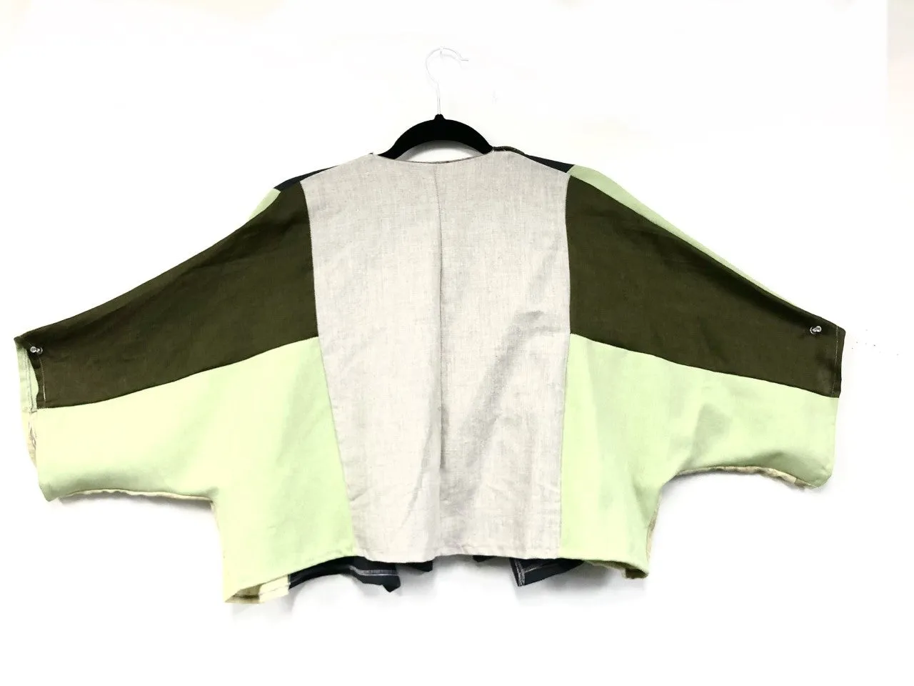 Linen Crop Jacket