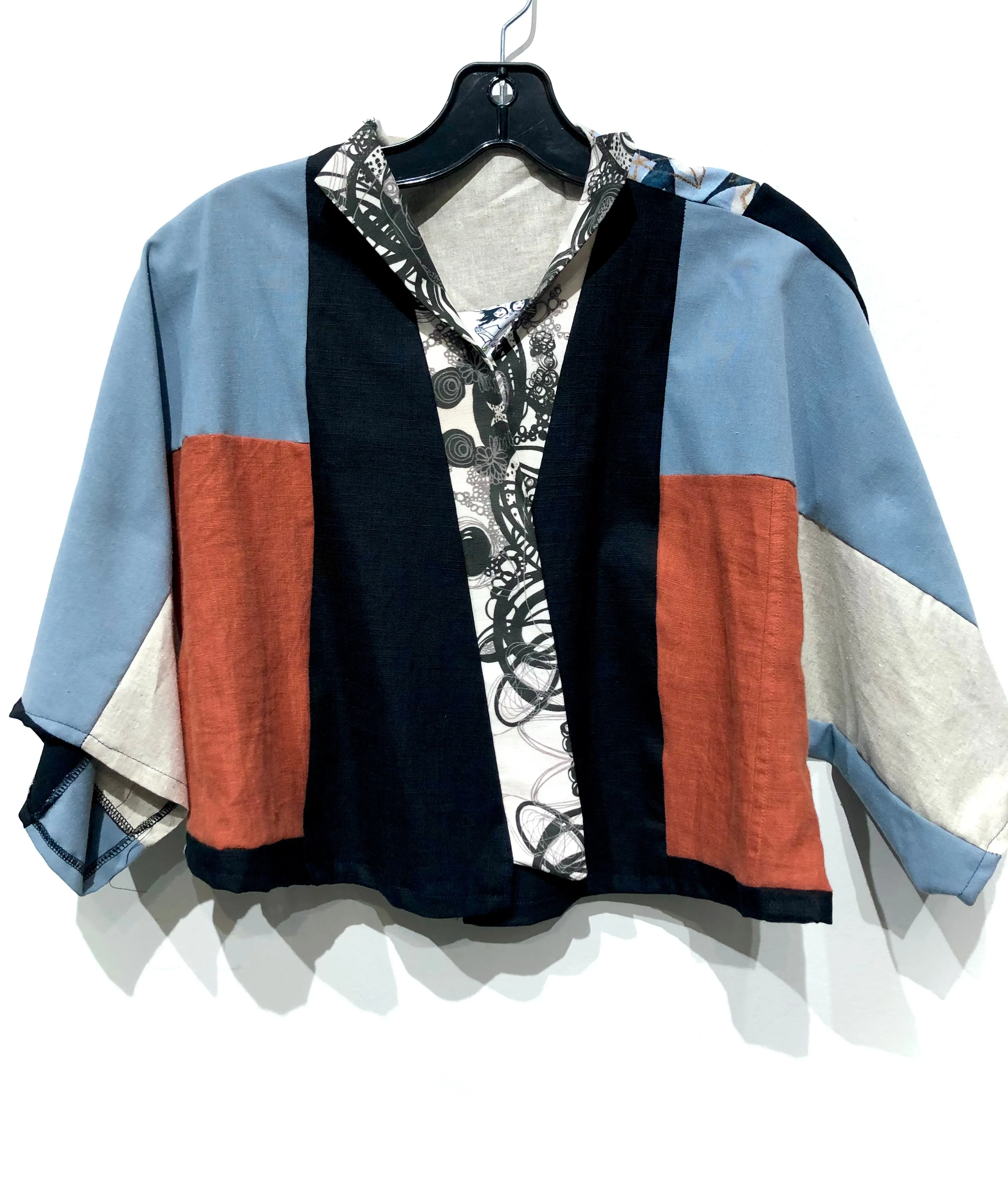 Linen Crop Jacket