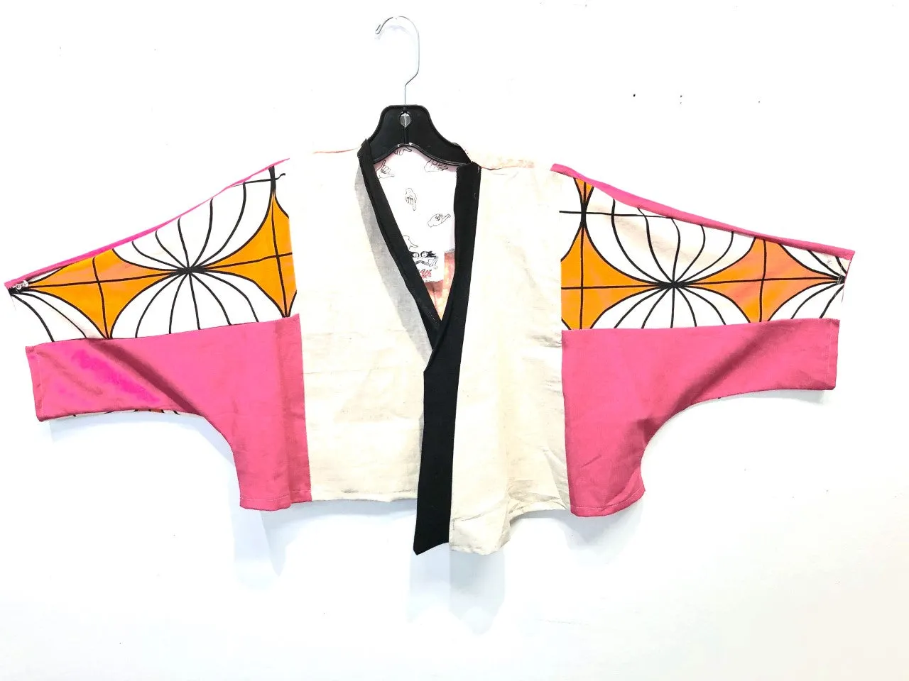 Linen Crop Jacket