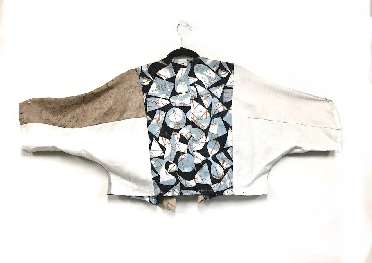 Linen Crop Jacket