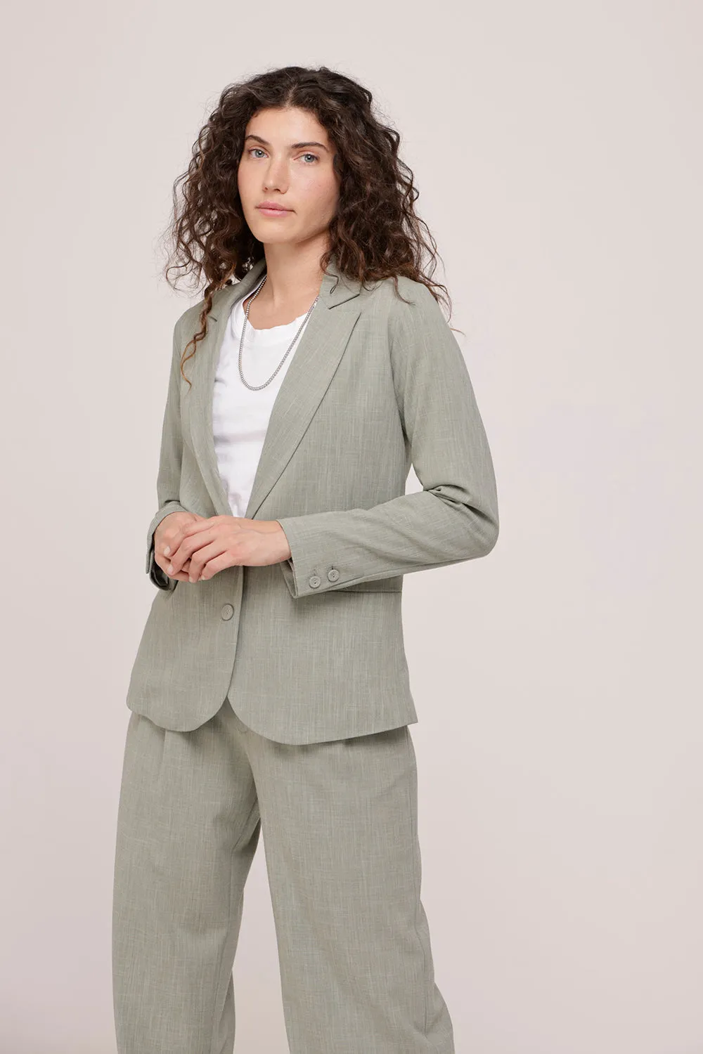 London Light Green Jacket