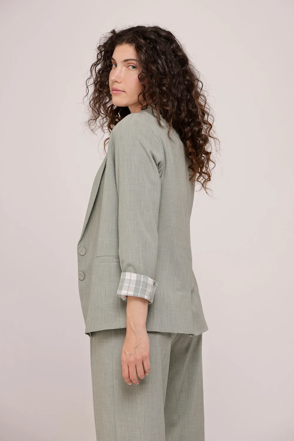 London Light Green Jacket