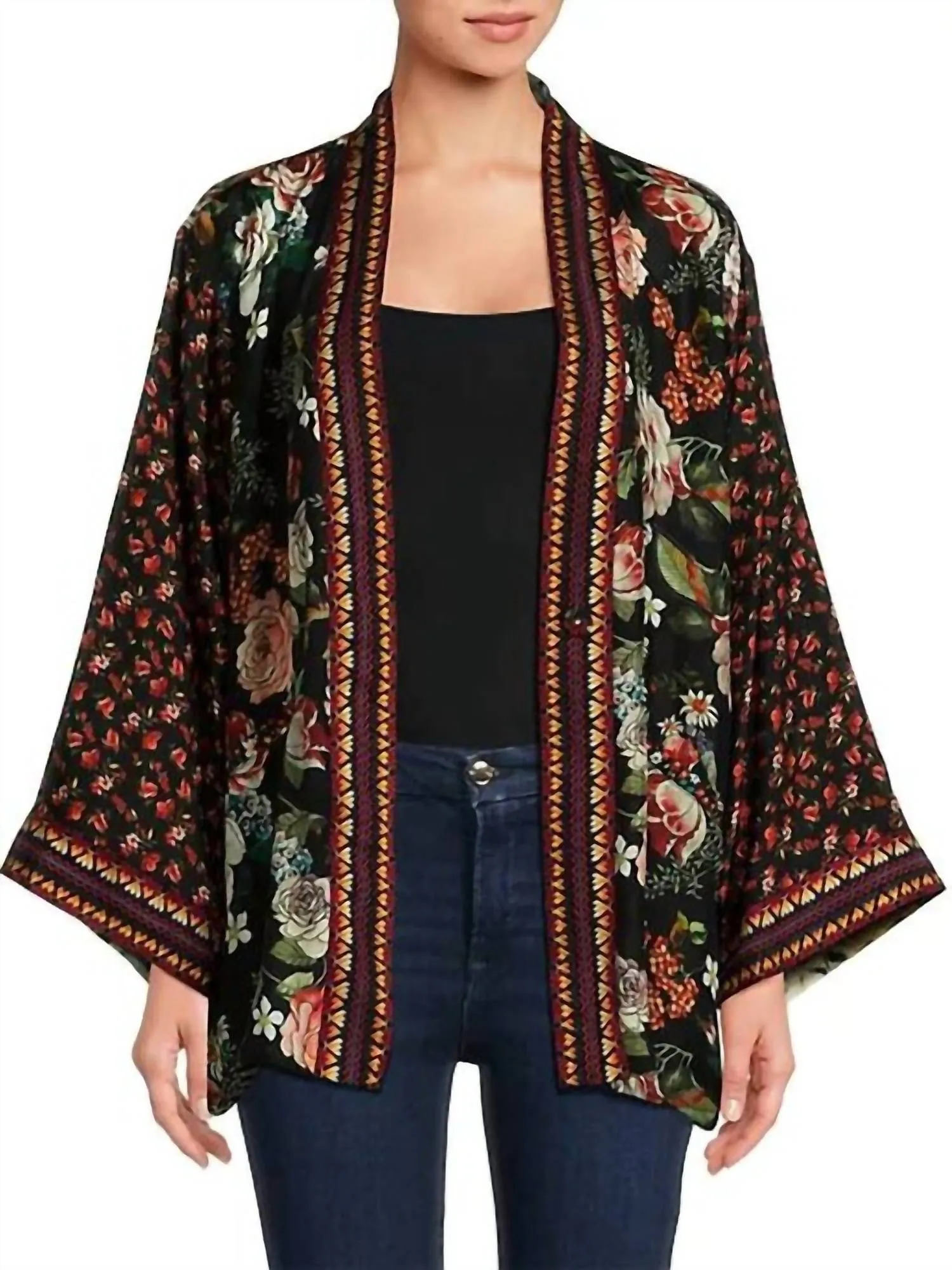 Merhawi Reversible Kimono In Attar