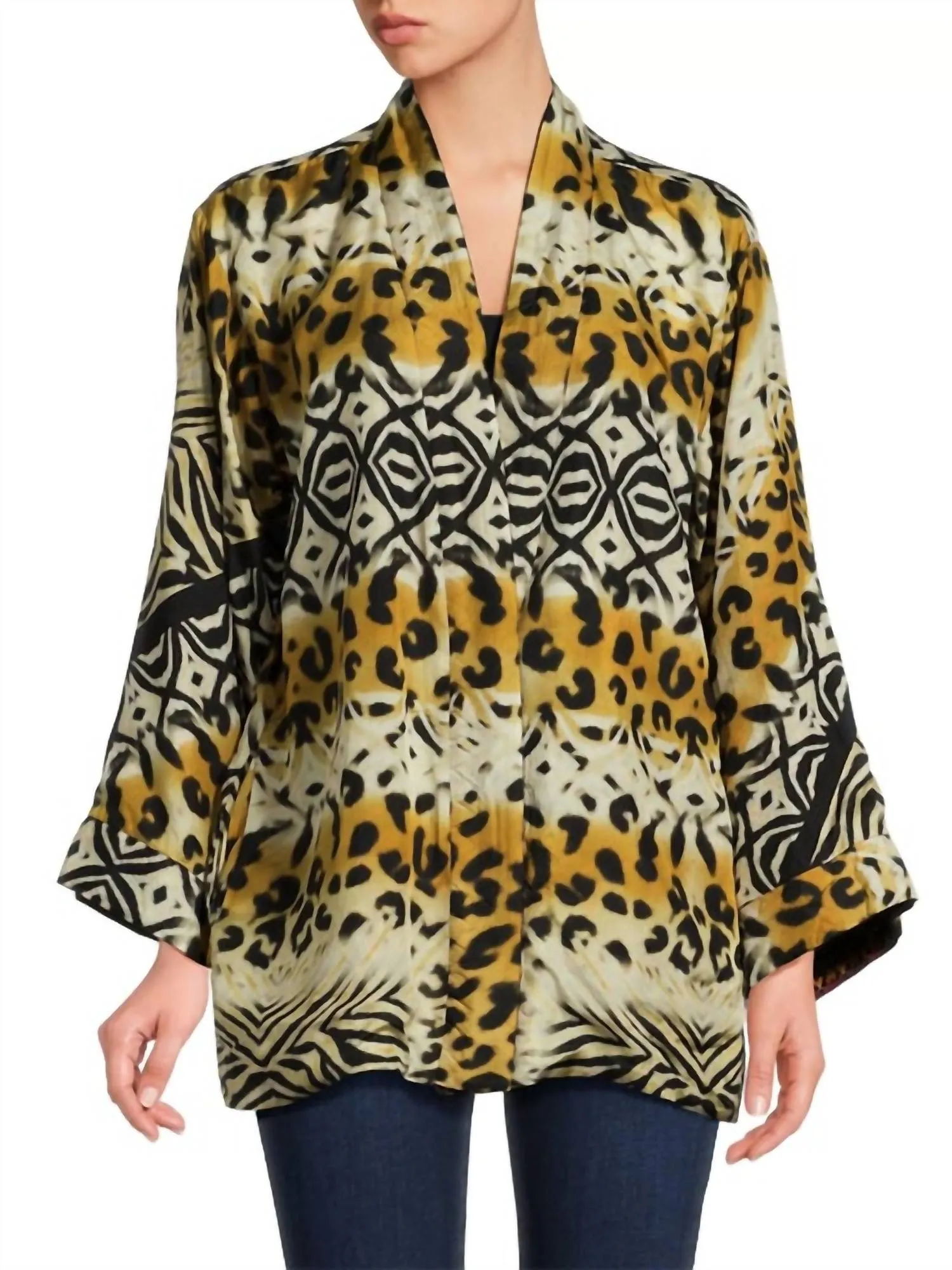 Merhawi Reversible Kimono In Attar