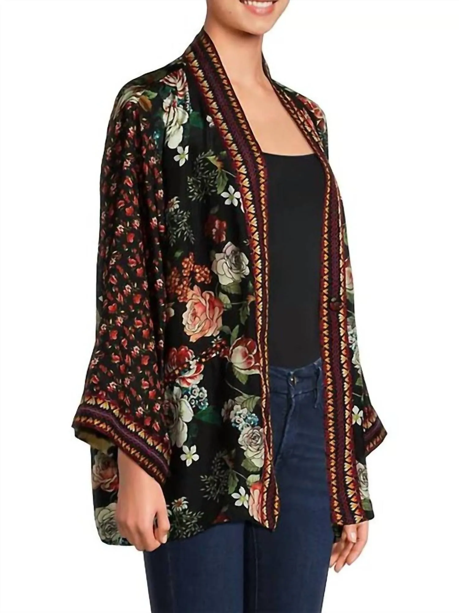 Merhawi Reversible Kimono In Attar