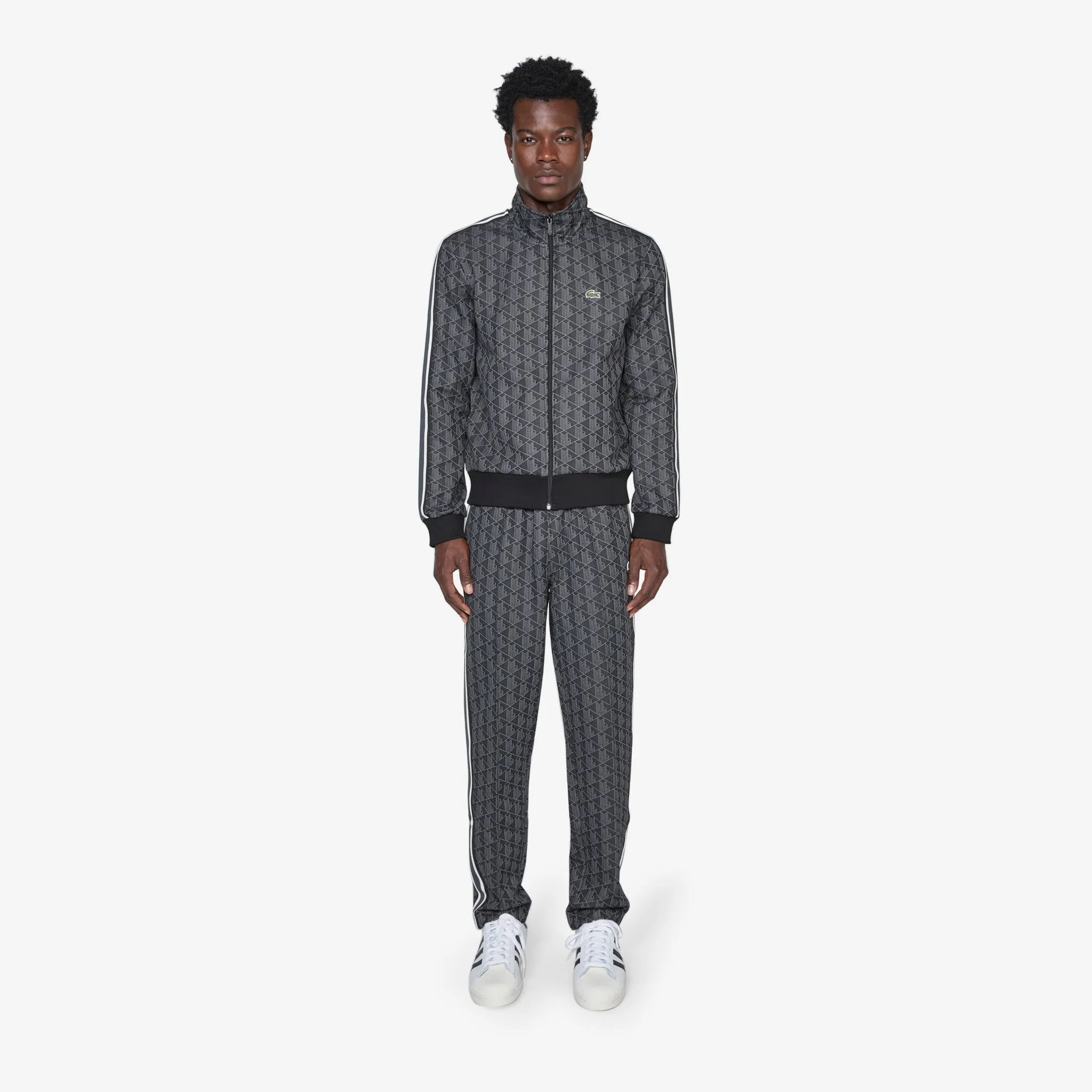Monogram Track Jacket Black | Graphite