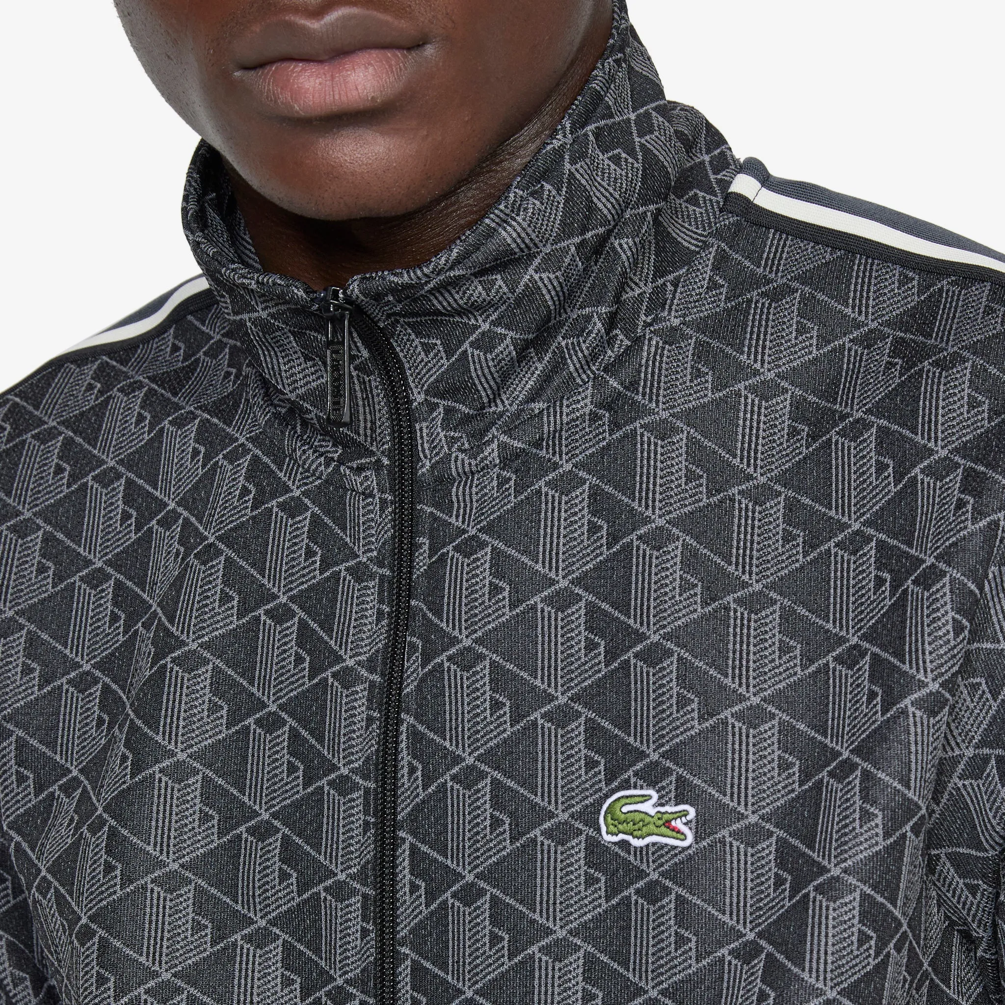Monogram Track Jacket Black | Graphite