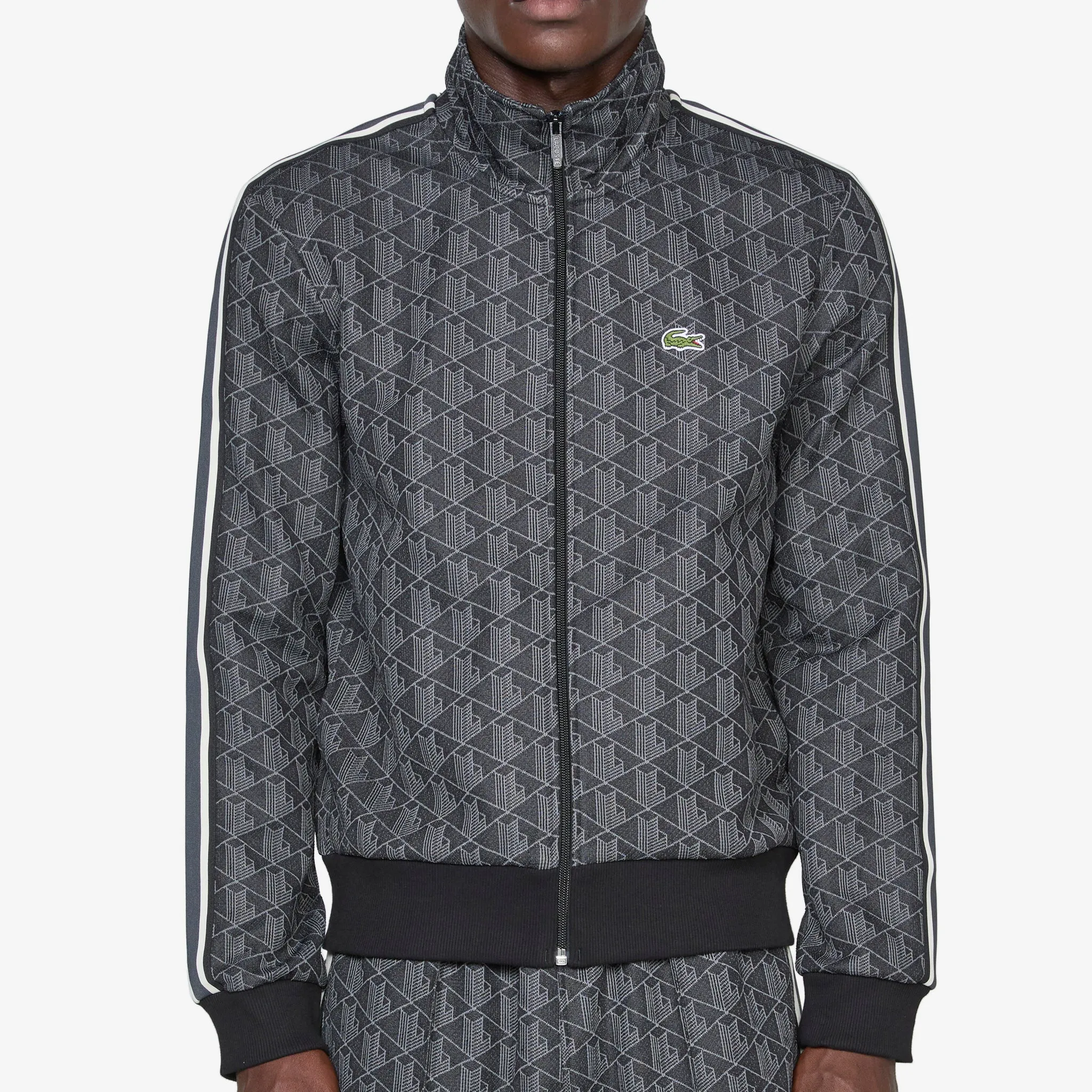 Monogram Track Jacket Black | Graphite