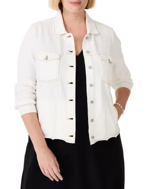 NIC ZOE Plus Denim Look Jacket