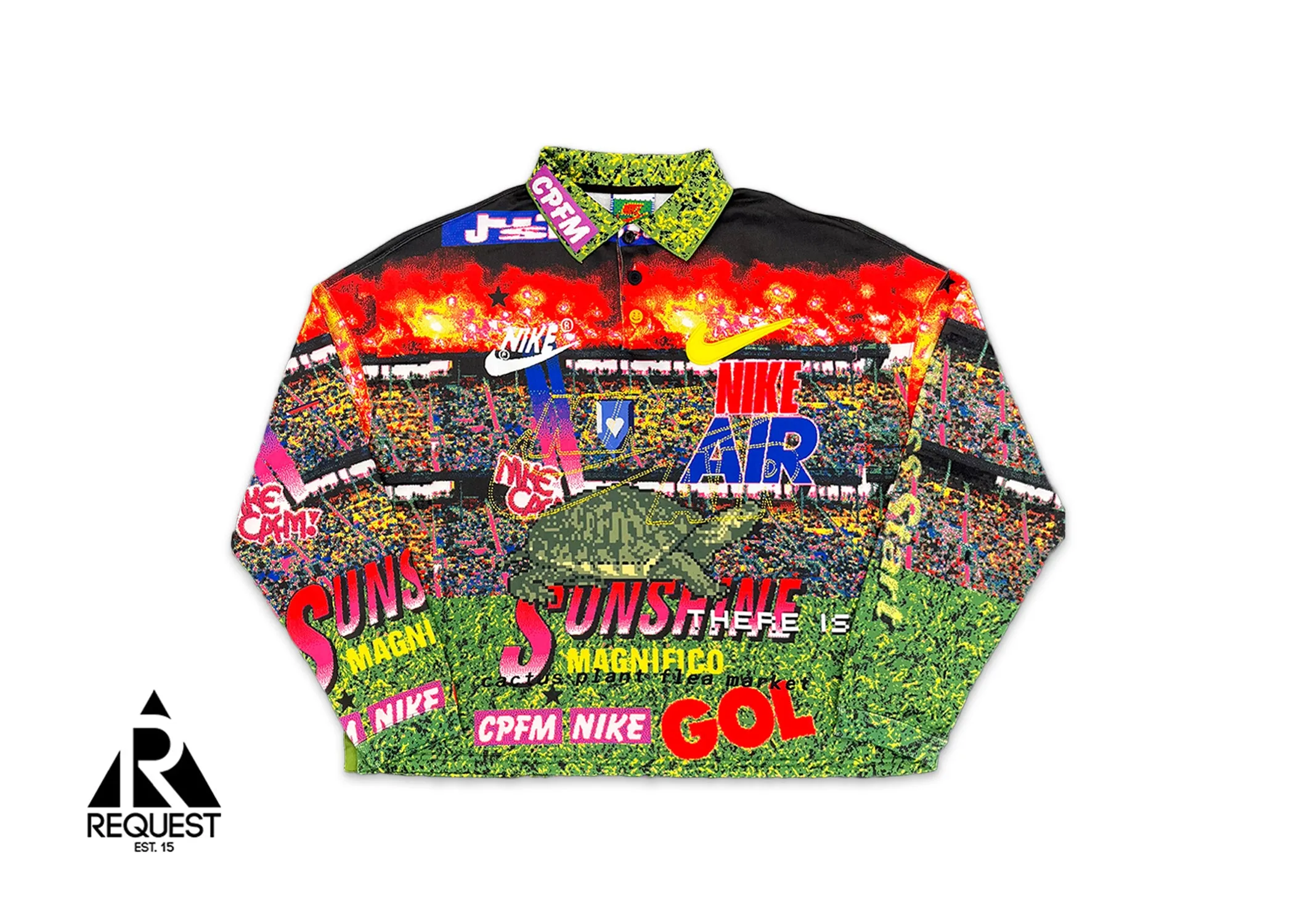 Nike x Cactus Plant Flea Market L/S Polo Multicolor