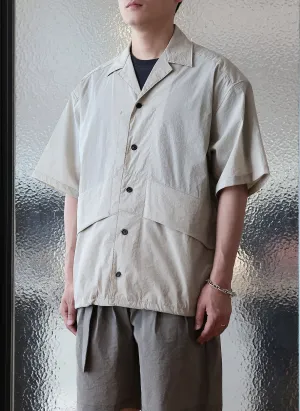Nylon Polyester Business Pack Open Collar Shirt Jacket
