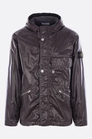 padded jacket in Mussola Gommata-TC