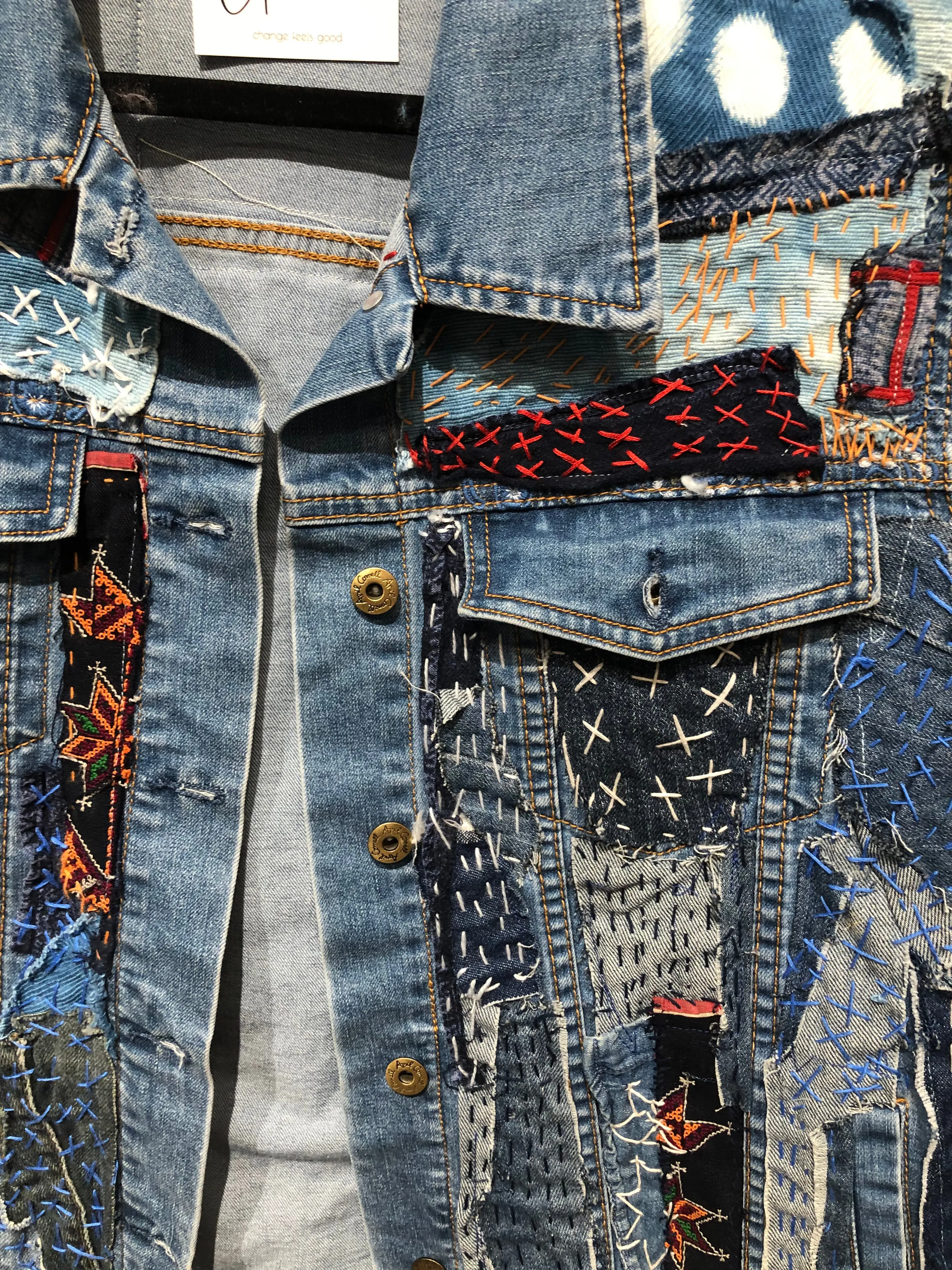 Patch Denim Jacket