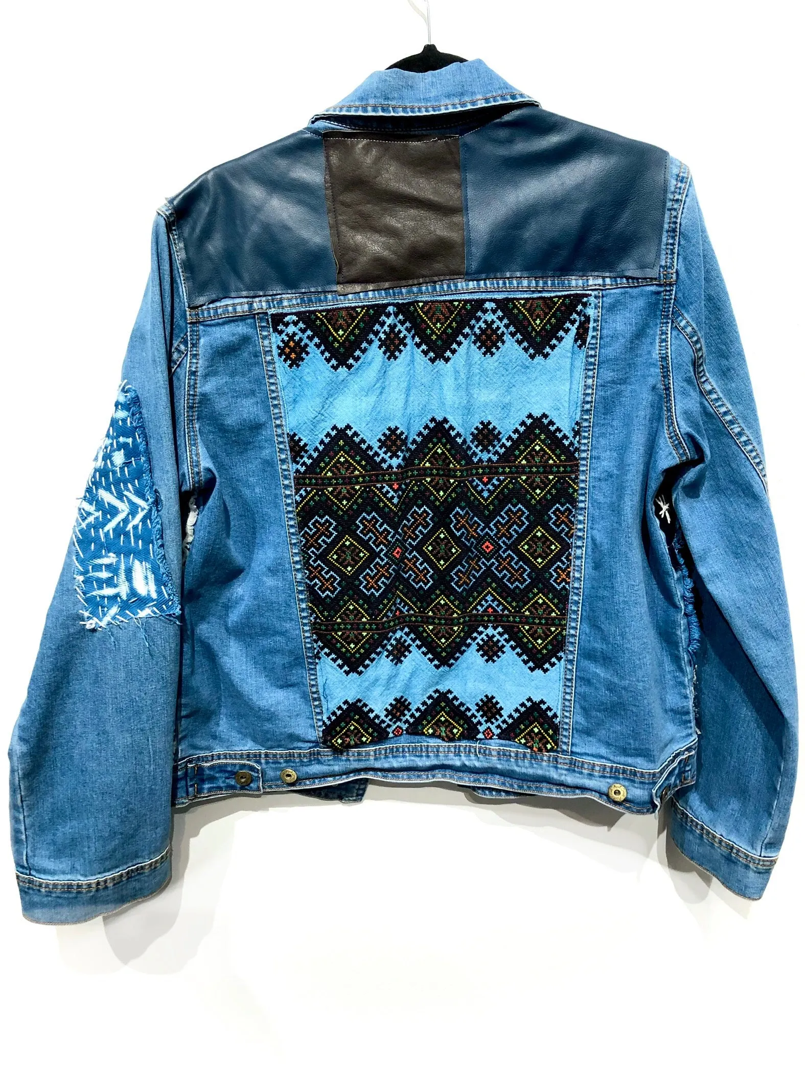 Patch Denim Jacket