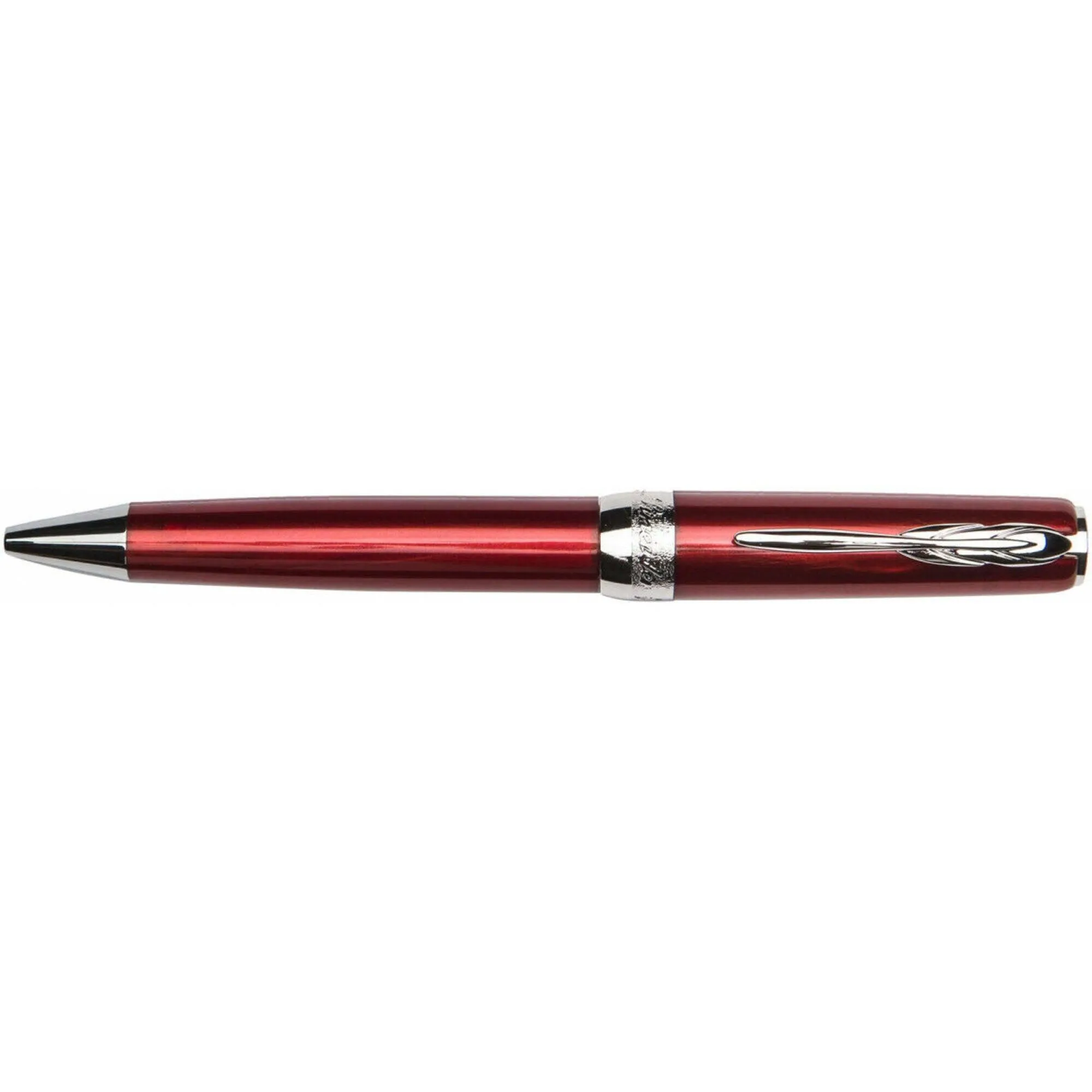 Pineider Ballpoint Pen - Full Metal Jacket MOP Resin, Army Red | SB0M0PP3103445
