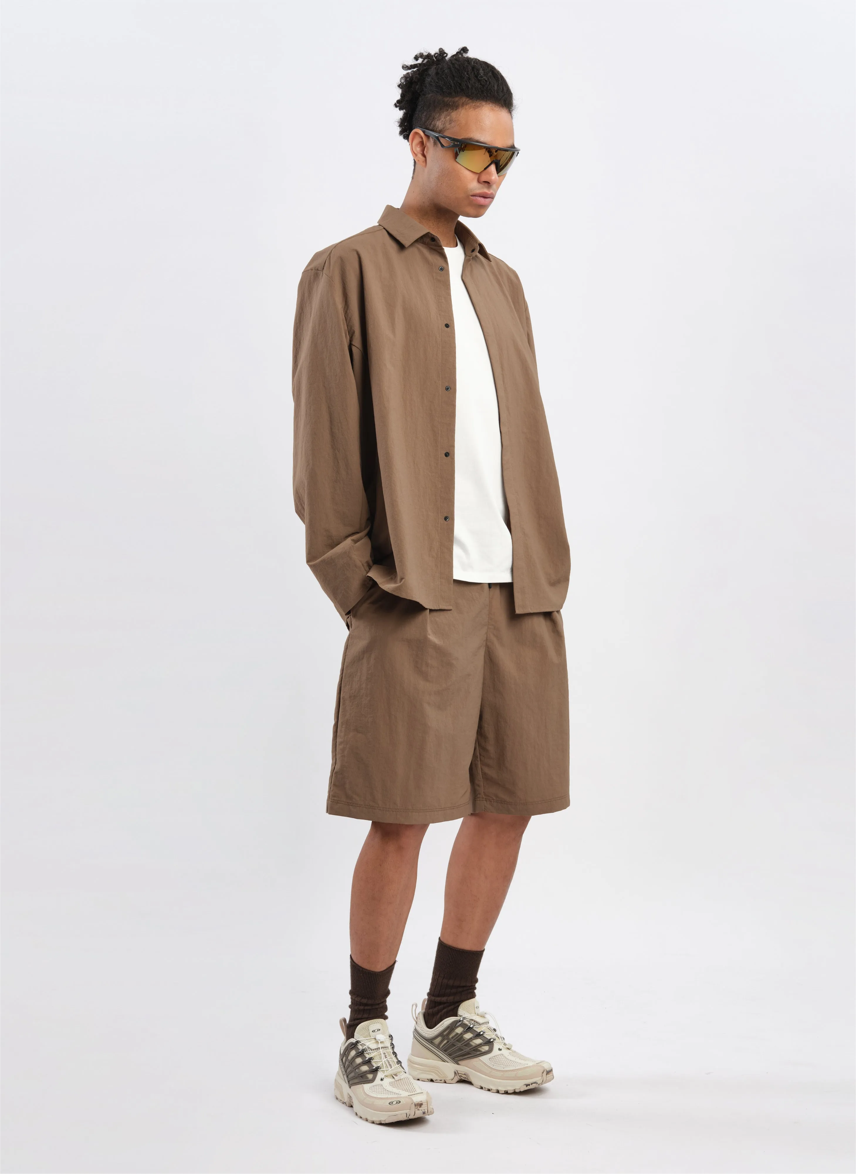 Polyester Rayon Busniess Pack Shirt Jacket