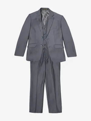 Romano Boys 3 Piece Suit in Grey
