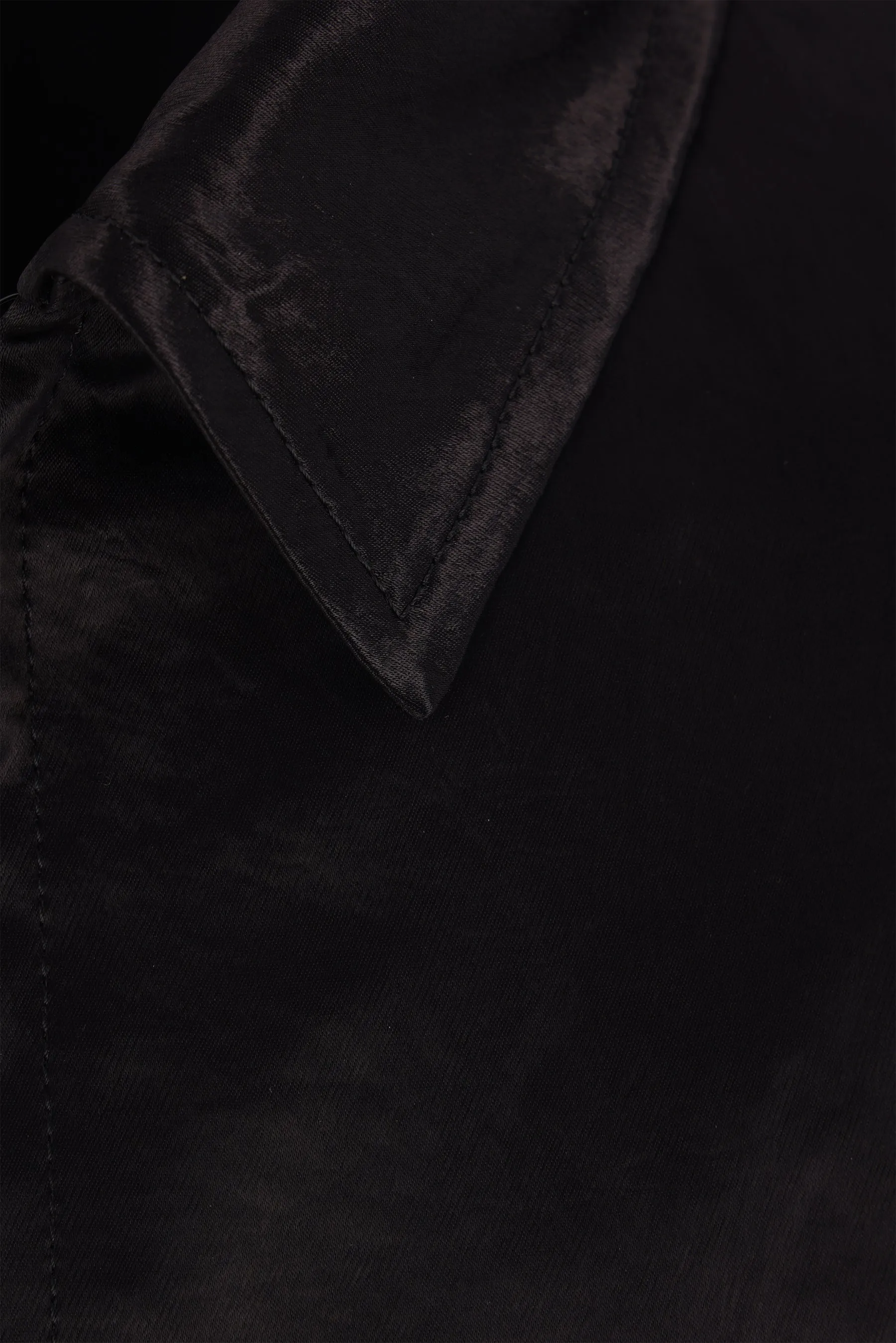 satin and twill jacket