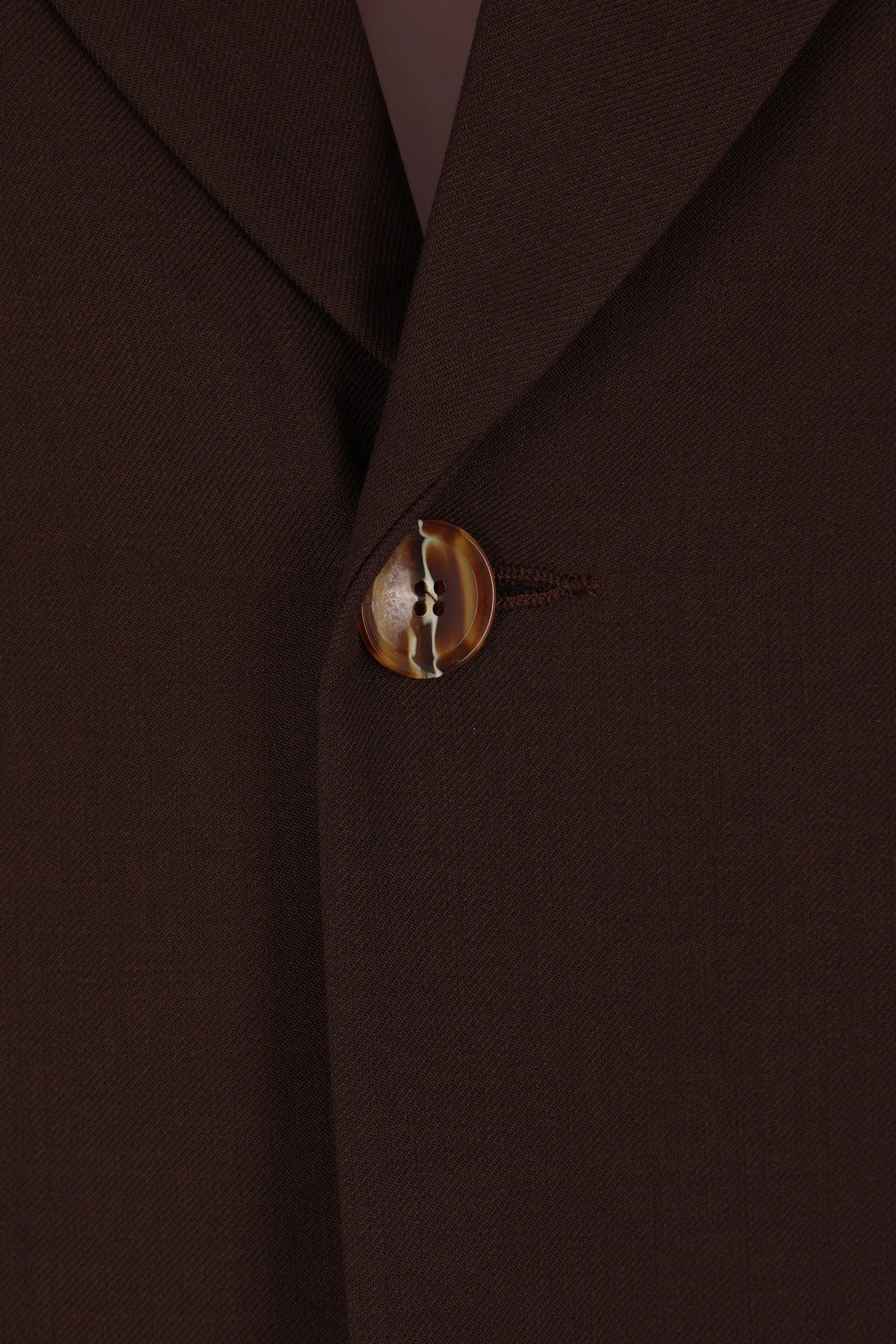 Seydou single-breasted jacket in wool blend