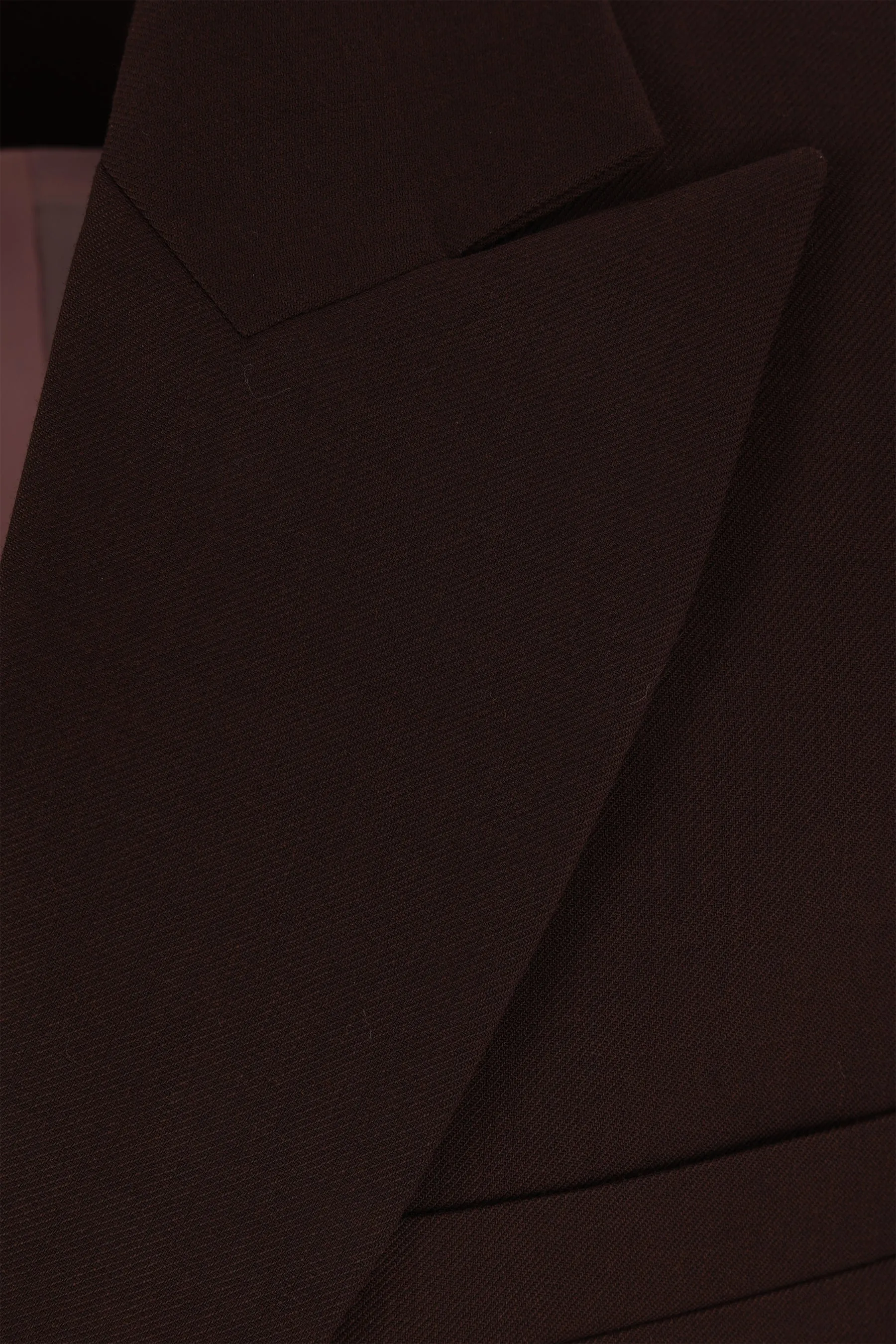 Seydou single-breasted jacket in wool blend