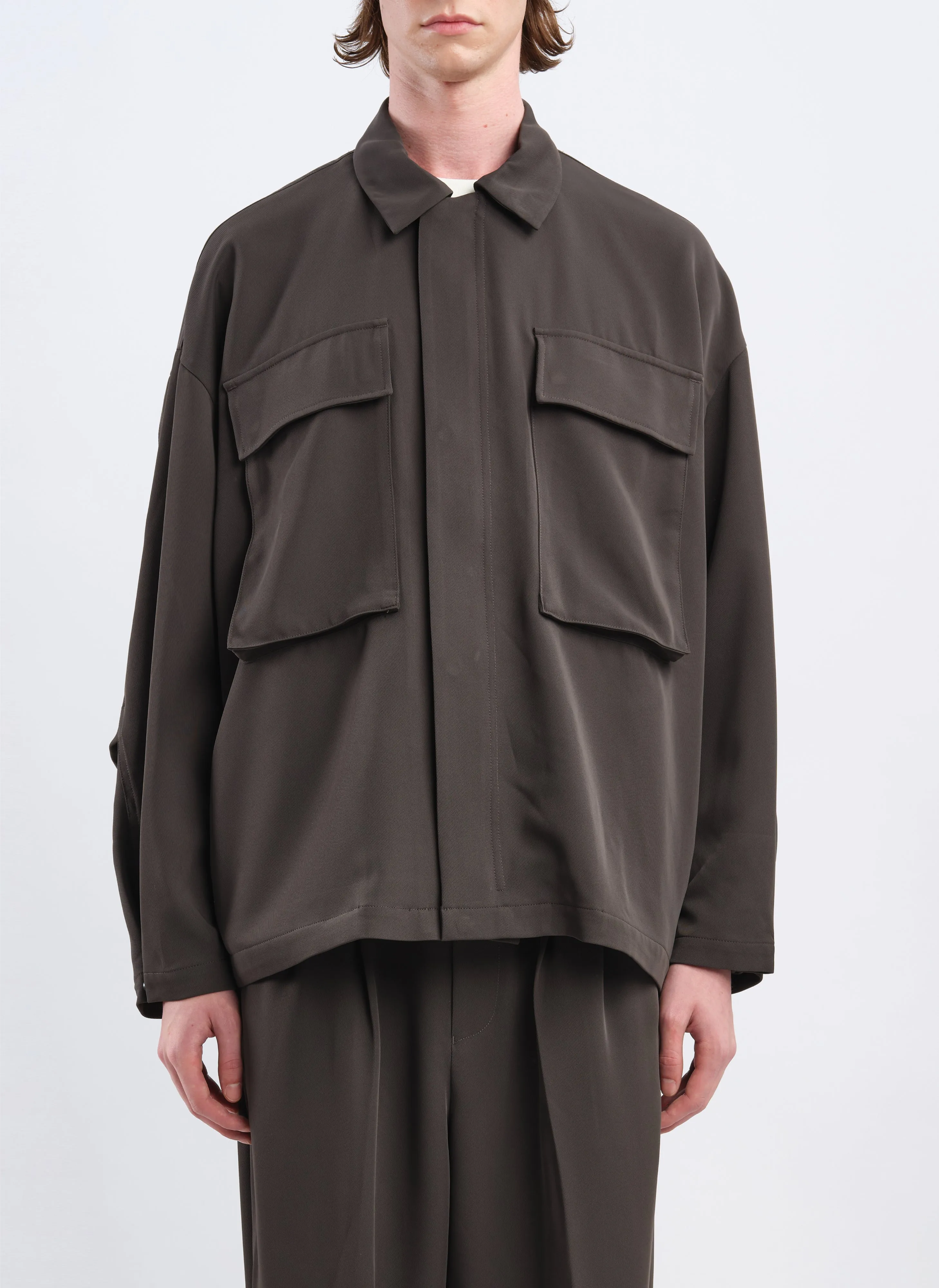 Shear Twill 2-Way Stretch Utlility Jacket