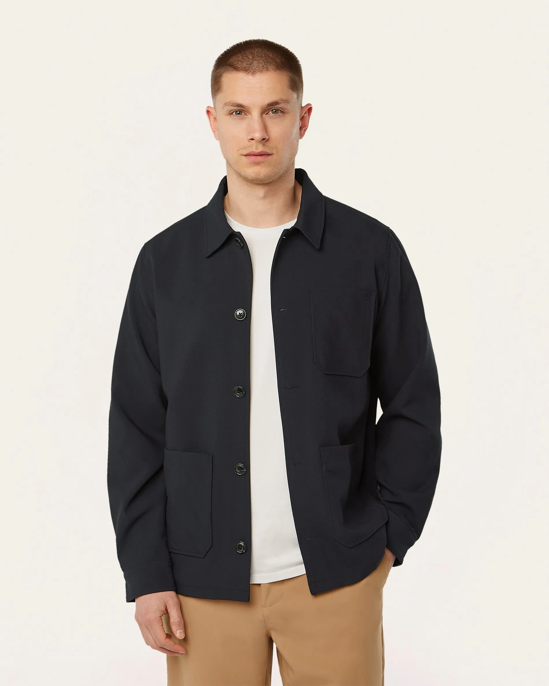 Shirt Jacket Navy