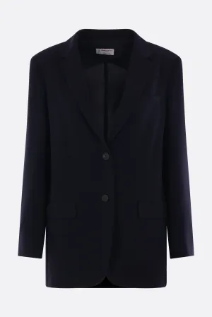 single-breasted jacket in cady