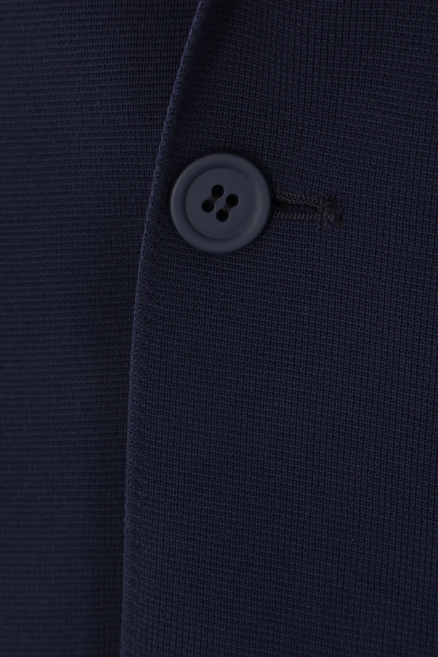 single-breasted jacket in Milan knit