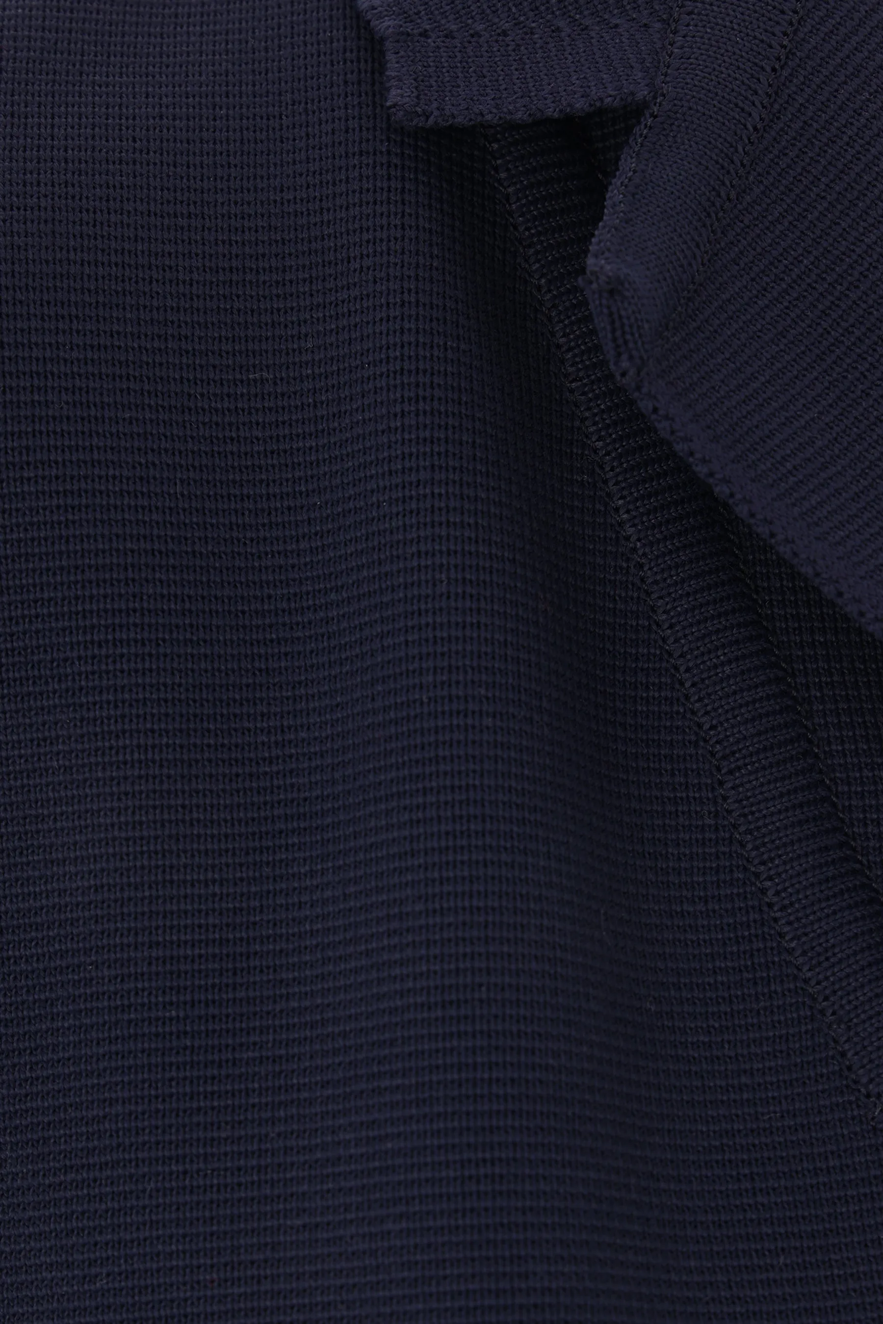 single-breasted jacket in Milan knit