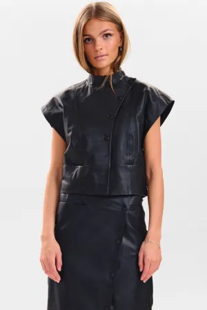SISELIA JACKET - Caviar