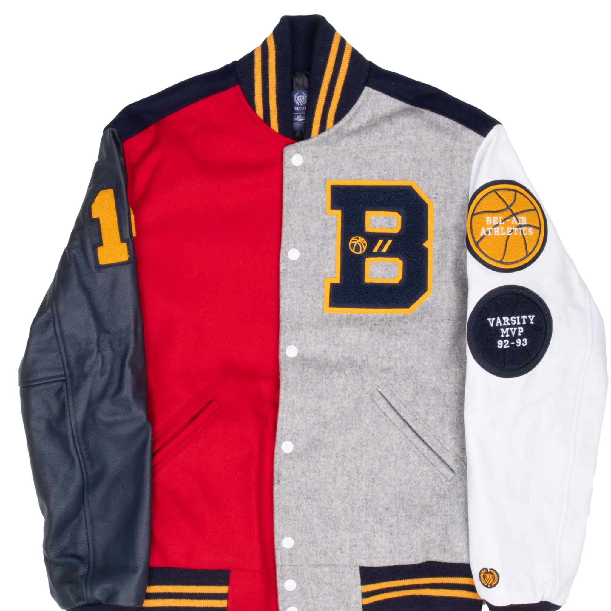 SPECIAL EDITION WILL SMITH BEL-AIR ATHLETICS MVP VARSITY JACKET LARGE DEADSTOCK