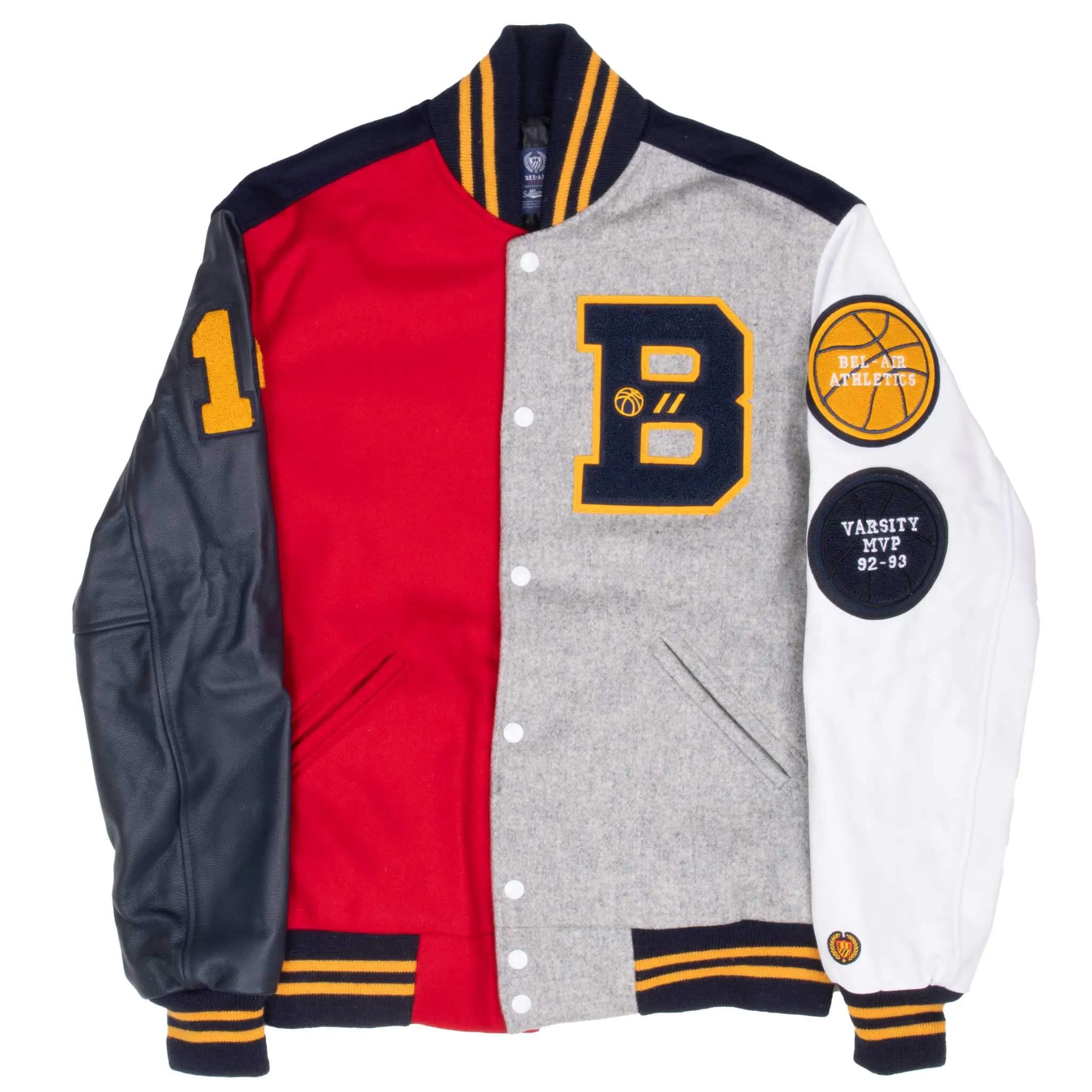 SPECIAL EDITION WILL SMITH BEL-AIR ATHLETICS MVP VARSITY JACKET LARGE DEADSTOCK